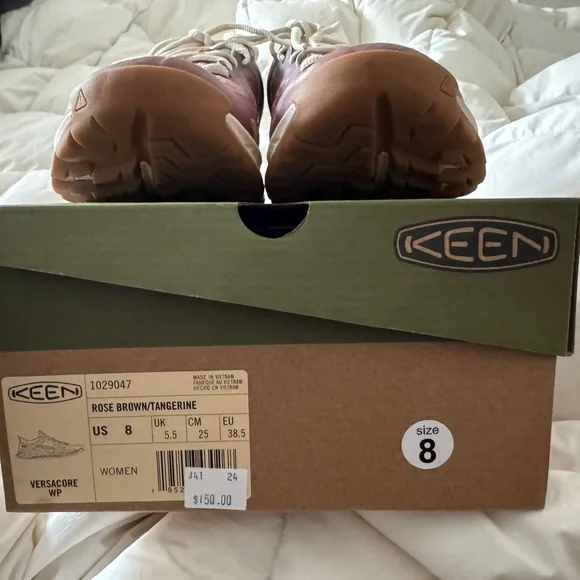 NEW KEEN WOMENS VERSACORE ROSE BROWN/TANGERINE SIZE 8 - Picture 7 of 8